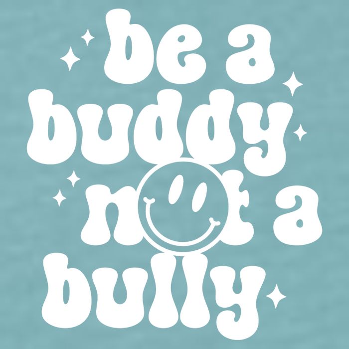 Be A Buddy Not A Bully Retro Smile Anti Bullying Unity Day Sueded Cloud Jersey T-Shirt