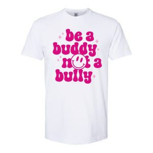 Be A Buddy Not A Bully Retro Smile Anti Bullying Unity Day Softstyle® CVC T-Shirt