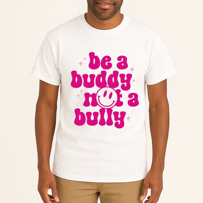 Be A Buddy Not A Bully Retro Smile Anti Bullying Unity Day Tall T-Shirt