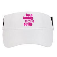 Be A Buddy Not A Bully Retro Smile Anti Bullying Unity Day Adult Drive Performance Visor