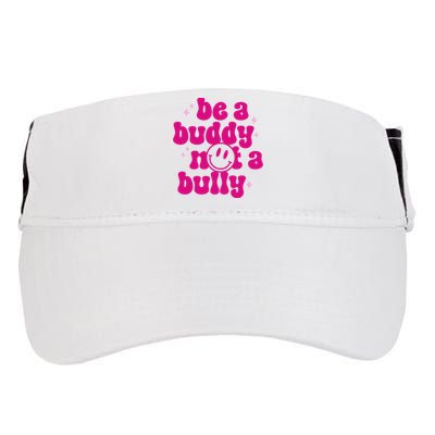 Be A Buddy Not A Bully Retro Smile Anti Bullying Unity Day Adult Drive Performance Visor