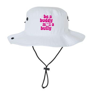 Be A Buddy Not A Bully Retro Smile Anti Bullying Unity Day Legacy Cool Fit Booney Bucket Hat