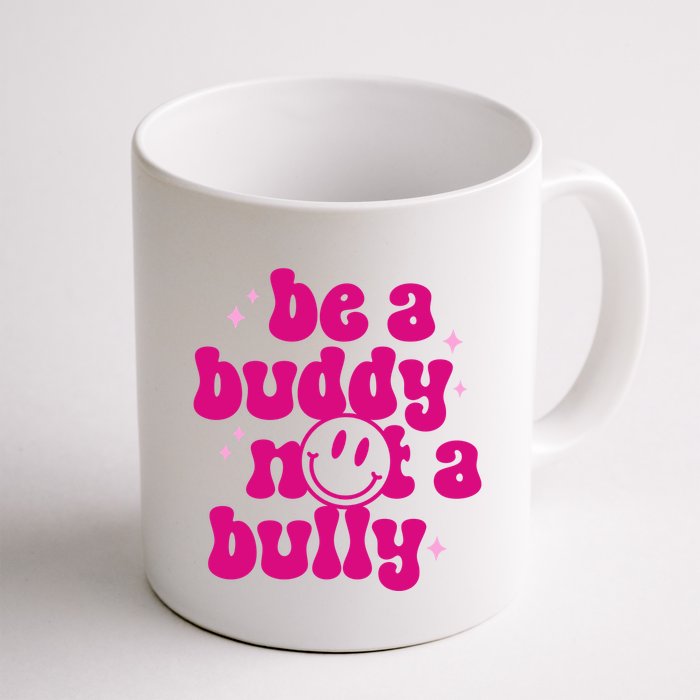 Be A Buddy Not A Bully Retro Smile Anti Bullying Unity Day Mug