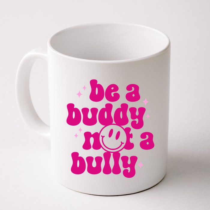 Be A Buddy Not A Bully Retro Smile Anti Bullying Unity Day Mug