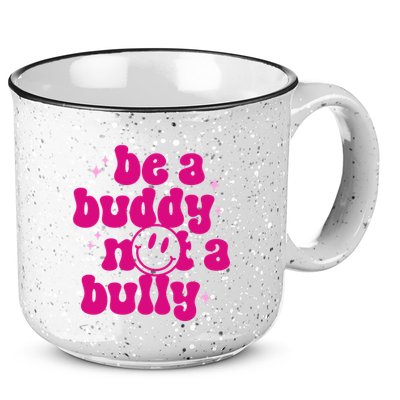 Be A Buddy Not A Bully Retro Smile Anti Bullying Unity Day 15oz Campfire Ceramic Mug