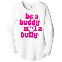 Be A Buddy Not A Bully Retro Smile Anti Bullying Unity Day Women's Perfect Tri Tunic Long Sleeve Shirt