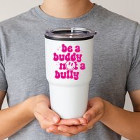 Be A Buddy Not A Bully Retro Smile Anti Bullying Unity Day Tumbler