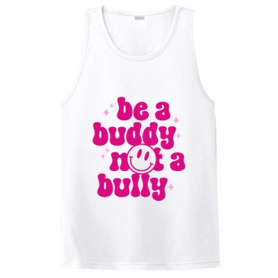 Be A Buddy Not A Bully Retro Smile Anti Bullying Unity Day PosiCharge Competitor Tank