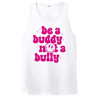 Be A Buddy Not A Bully Retro Smile Anti Bullying Unity Day PosiCharge Competitor Tank