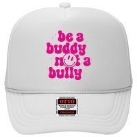 Be A Buddy Not A Bully Retro Smile Anti Bullying Unity Day Trucker Hat