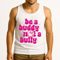 Be A Buddy Not A Bully Retro Smile Anti Bullying Unity Day Tank Top
