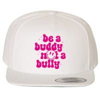 Be A Buddy Not A Bully Retro Smile Anti Bullying Unity Day Wool Snapback Cap