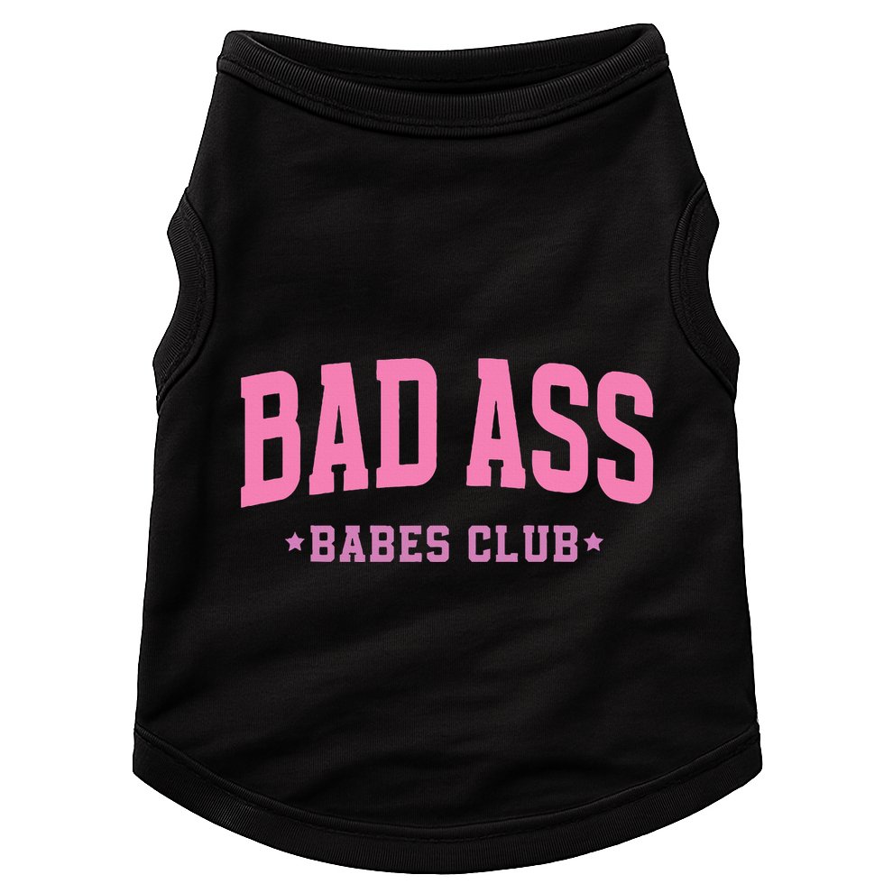 Bad Ass Babes Club Cute Doggie Tank