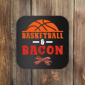 Basketball And Bacon Lover Basketball Coaster