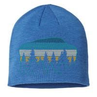 Bison American Buffalo Vintage National Park Souvenir Gift Cool Gift Sustainable Beanie