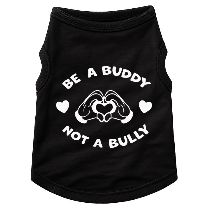 Be a Buddy Not a Bully Unity Day Orange Anti Bullying Doggie Tank