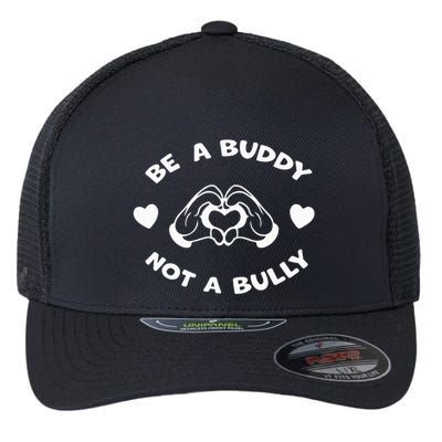 Be a Buddy Not a Bully Unity Day Orange Anti Bullying Flexfit Unipanel Trucker Cap