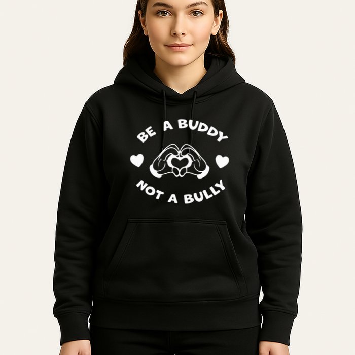 Be a Buddy Not a Bully Unity Day Orange Anti Bullying Hoodie