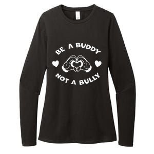 Be a Buddy Not a Bully Unity Day Orange Anti Bullying Womens CVC Long Sleeve Shirt