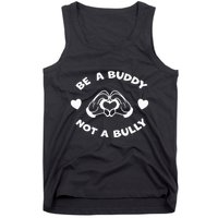 Be a Buddy Not a Bully Unity Day Orange Anti Bullying Tank Top