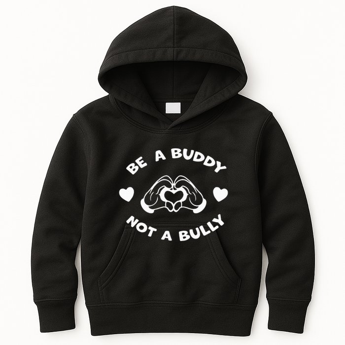 Be a Buddy Not a Bully Unity Day Orange Anti Bullying Kids Hoodie