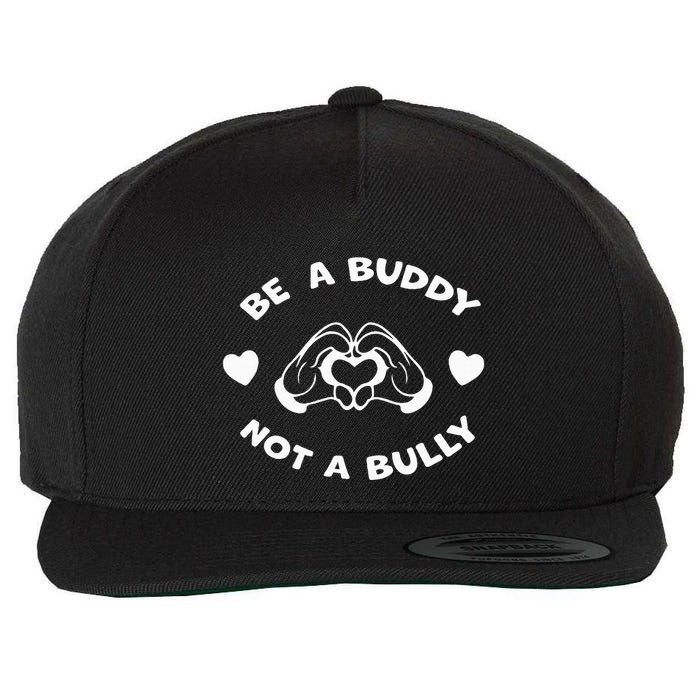 Be a Buddy Not a Bully Unity Day Orange Anti Bullying Wool Snapback Cap