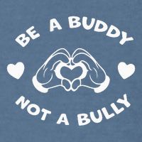 Be a Buddy Not a Bully Unity Day Orange Anti Bullying Garment-Dyed Sweatshirt