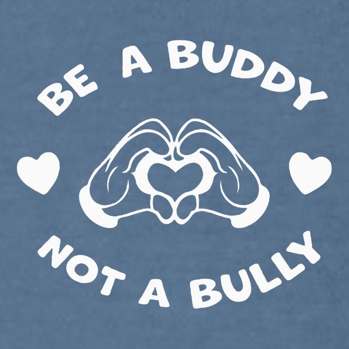 Be a Buddy Not a Bully Unity Day Orange Anti Bullying Garment-Dyed Sweatshirt