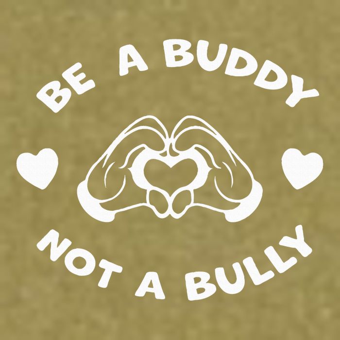 Be a Buddy Not a Bully Unity Day Orange Anti Bullying Garment-Dyed Women's Muscle Tee