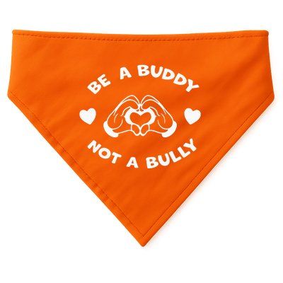 Be a Buddy Not a Bully Unity Day Orange Anti Bullying USA-Made Doggie Bandana