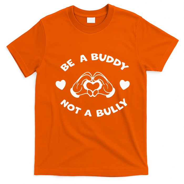 Be a Buddy Not a Bully Unity Day Orange Anti Bullying T-Shirt