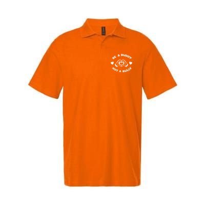 Be a Buddy Not a Bully Unity Day Orange Anti Bullying Polo