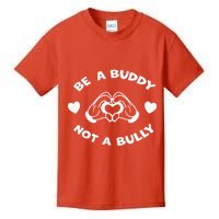 Be a Buddy Not a Bully Unity Day Orange Anti Bullying Kids T-Shirt