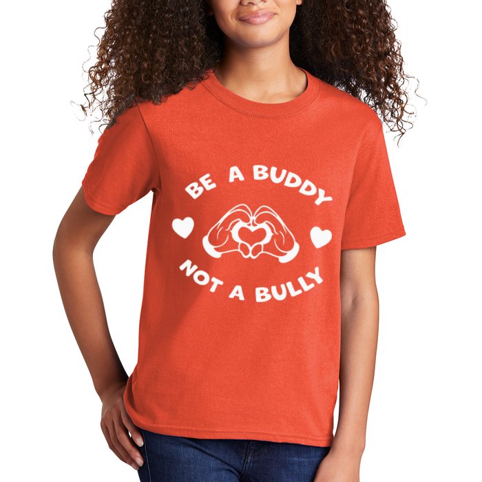 Be a Buddy Not a Bully Unity Day Orange Anti Bullying Kids T-Shirt