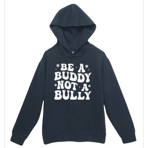 Be a Buddy Not a Bully Orange Anti Bullying Unity Day Urban Pullover Hoodie