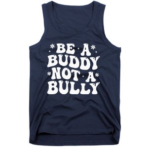 Be a Buddy Not a Bully Orange Anti Bullying Unity Day Tank Top