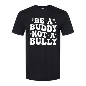 Be a Buddy Not a Bully Orange Anti Bullying Unity Day Softstyle CVC T-Shirt