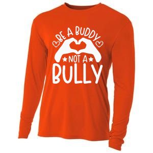 Be A Buddy Not A Bully Unity Day Orange Anti Bullying Cooling Performance Long Sleeve Crew