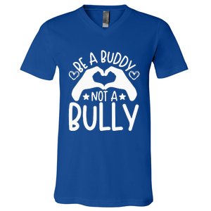 Be A Buddy Not A Bully Unity Day Orange Anti Bullying V-Neck T-Shirt