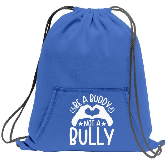 Be A Buddy Not A Bully Unity Day Orange Anti Bullying Sweatshirt Cinch Pack Bag