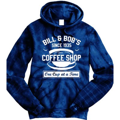 Bill And Bobs Coffee Shop One Cup At A Time Tie Dye Hoodie