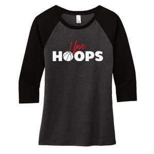 Basketball Apparel Basketball Women's Tri-Blend 3/4-Sleeve Raglan Shirt