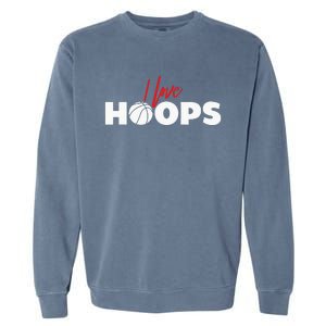 Basketball Apparel Basketball Garment-Dyed Sweatshirt