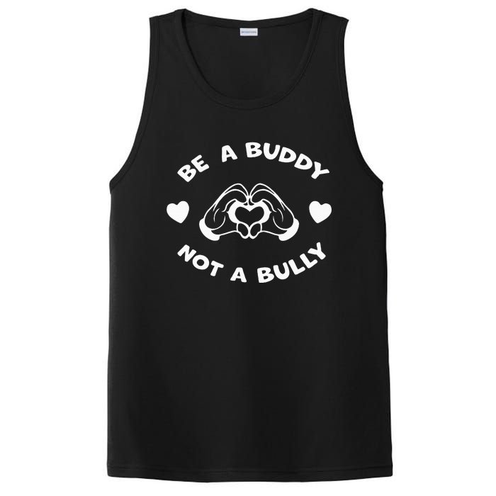 Be a Buddy Not a Bully Unity Day Orange Anti Bullying PosiCharge Competitor Tank