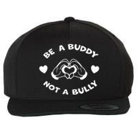 Be a Buddy Not a Bully Unity Day Orange Anti Bullying Wool Snapback Cap