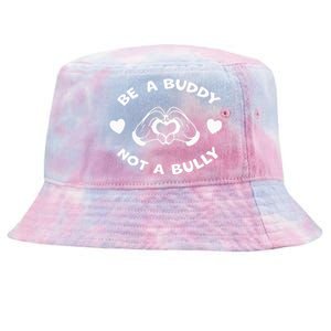 Be a Buddy Not a Bully Unity Day Orange Anti Bullying Tie-Dyed Bucket Hat