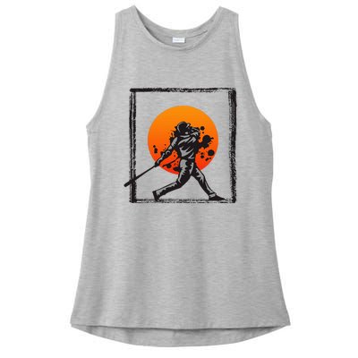 Baseball Apparel Baseball Ladies PosiCharge Tri-Blend Wicking Tank