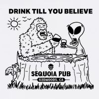 Bigfoot Alien Bar Drink Till You Believe 11oz C Handle Ceramic Mug