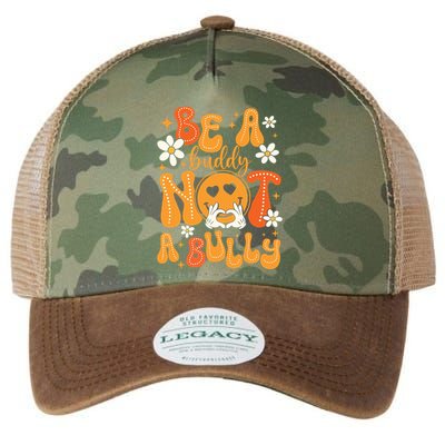 Be A Buddy Not A Bully Unity Day Orange Anti Bullying Legacy Tie Dye Trucker Hat