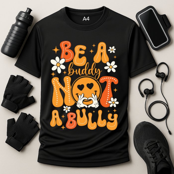 Be A Buddy Not A Bully Unity Day Orange Anti Bullying Performance Shirt